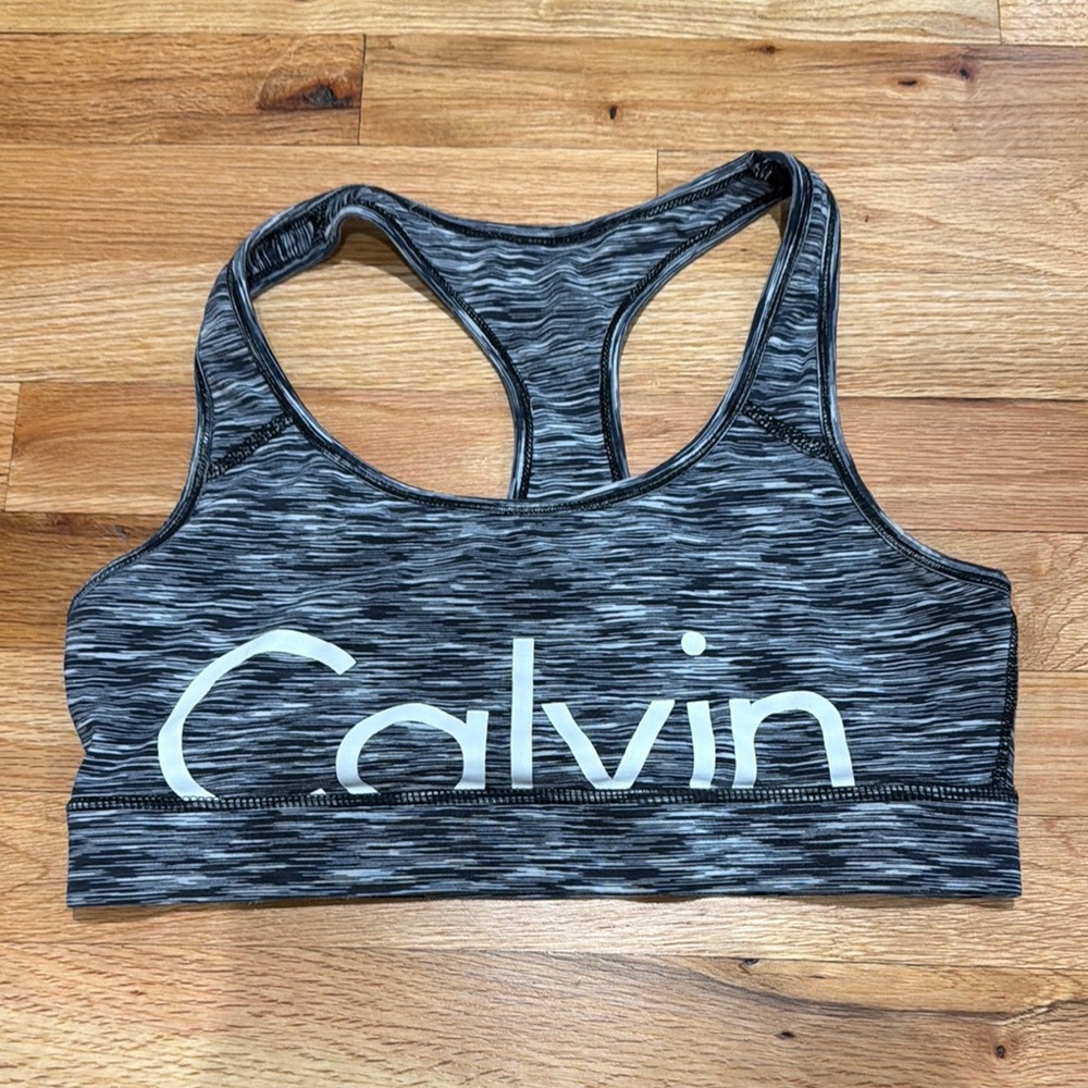 Calvin Klein Women's Gray Sports Bra
